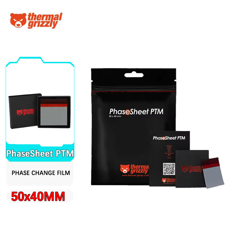 Thermal Grizzly PhaseSheet PTM - đánh giá và giá Thermal Paste